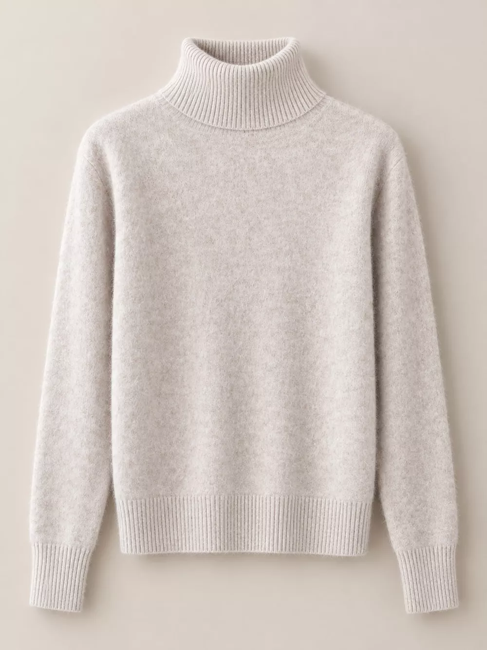 Full Size Turtleneck Long Sleeve Sweater Plus Size, image 9