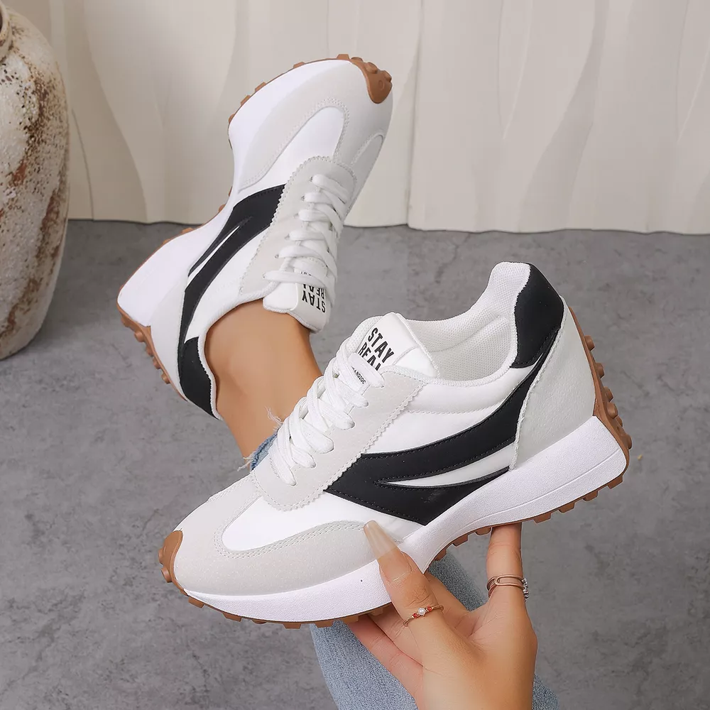 Color‑Blocked Platform Casual Sneakers, image 10
