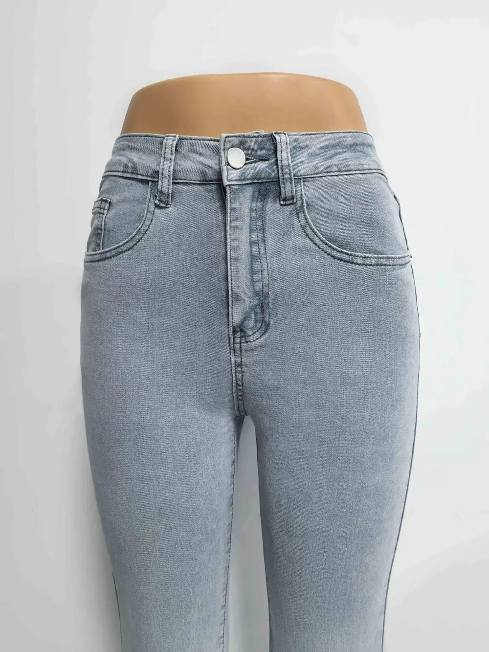 High-Waisted Flare Leg Jeans, image 6