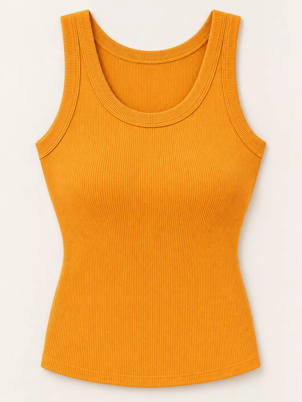Full Size Ribbed Knit Slim-Fit Tank Top Plus Size, image 35