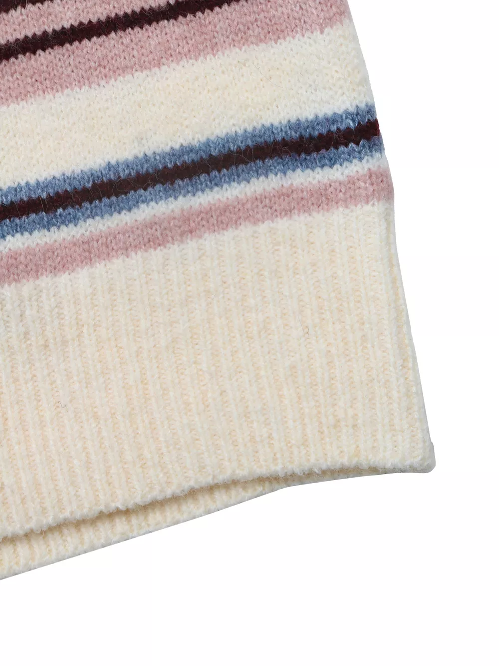 Striped Polo Collar Sweater, image 8