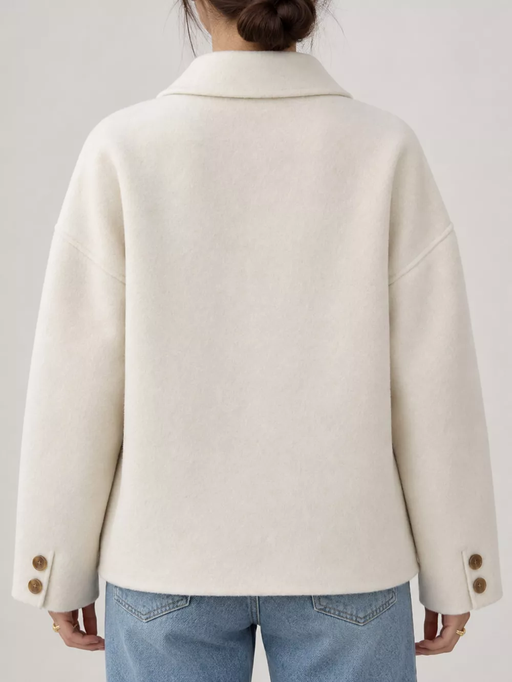 Button-Up Dropped Shoulder Outerwear, image 16