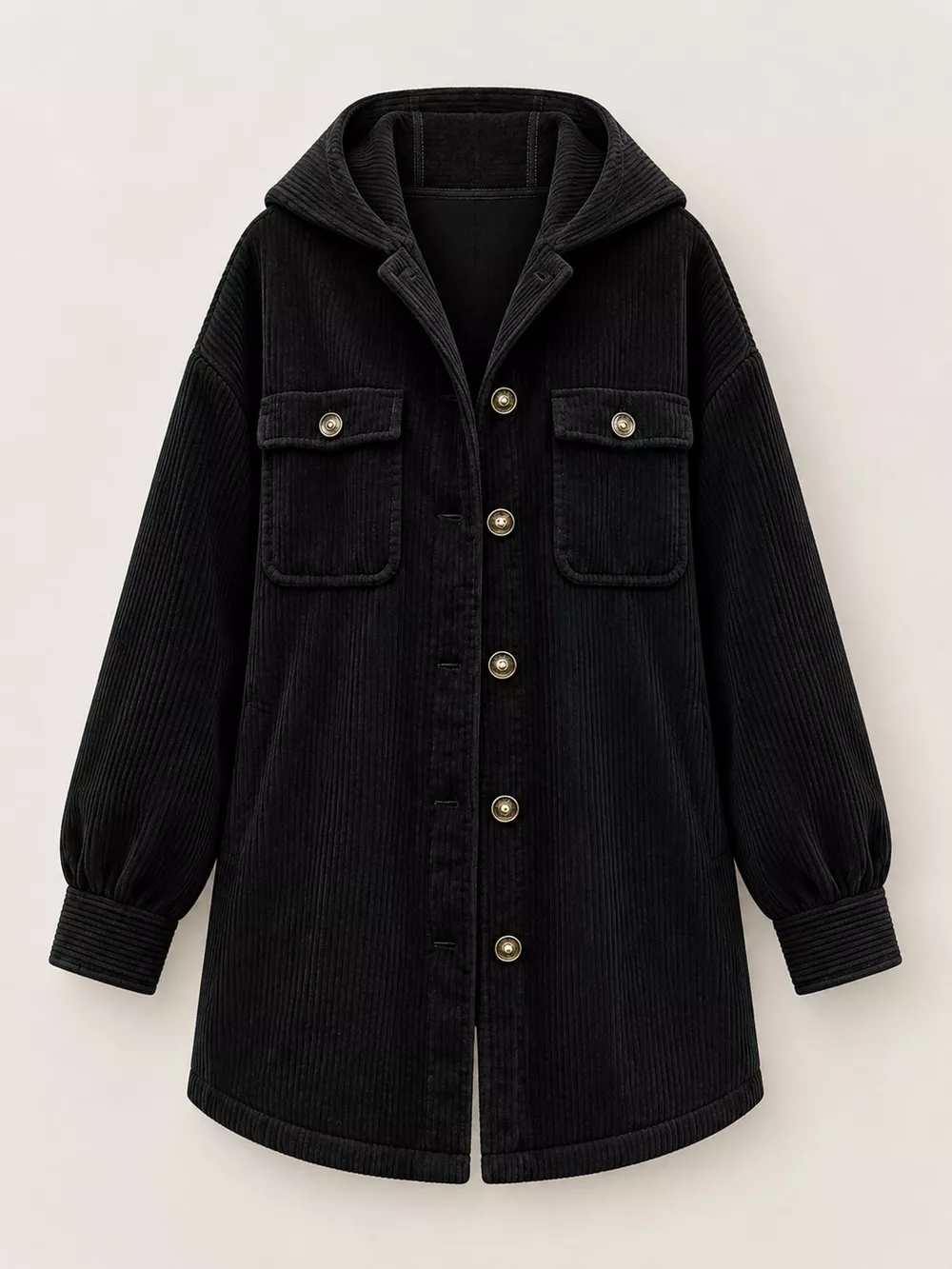 Corduroy Button-Down Outerwear, image 7