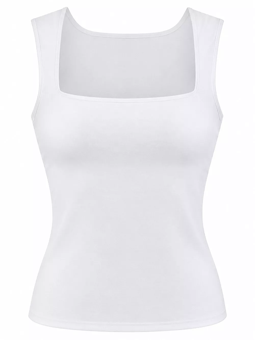 Square Neck Slim-Fit Tank, image 6