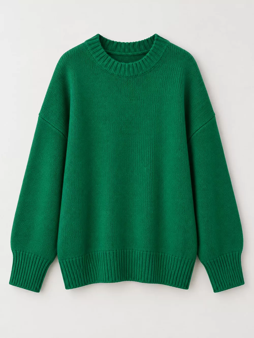Round Neck Dropped Shoulder Sweater, image 32