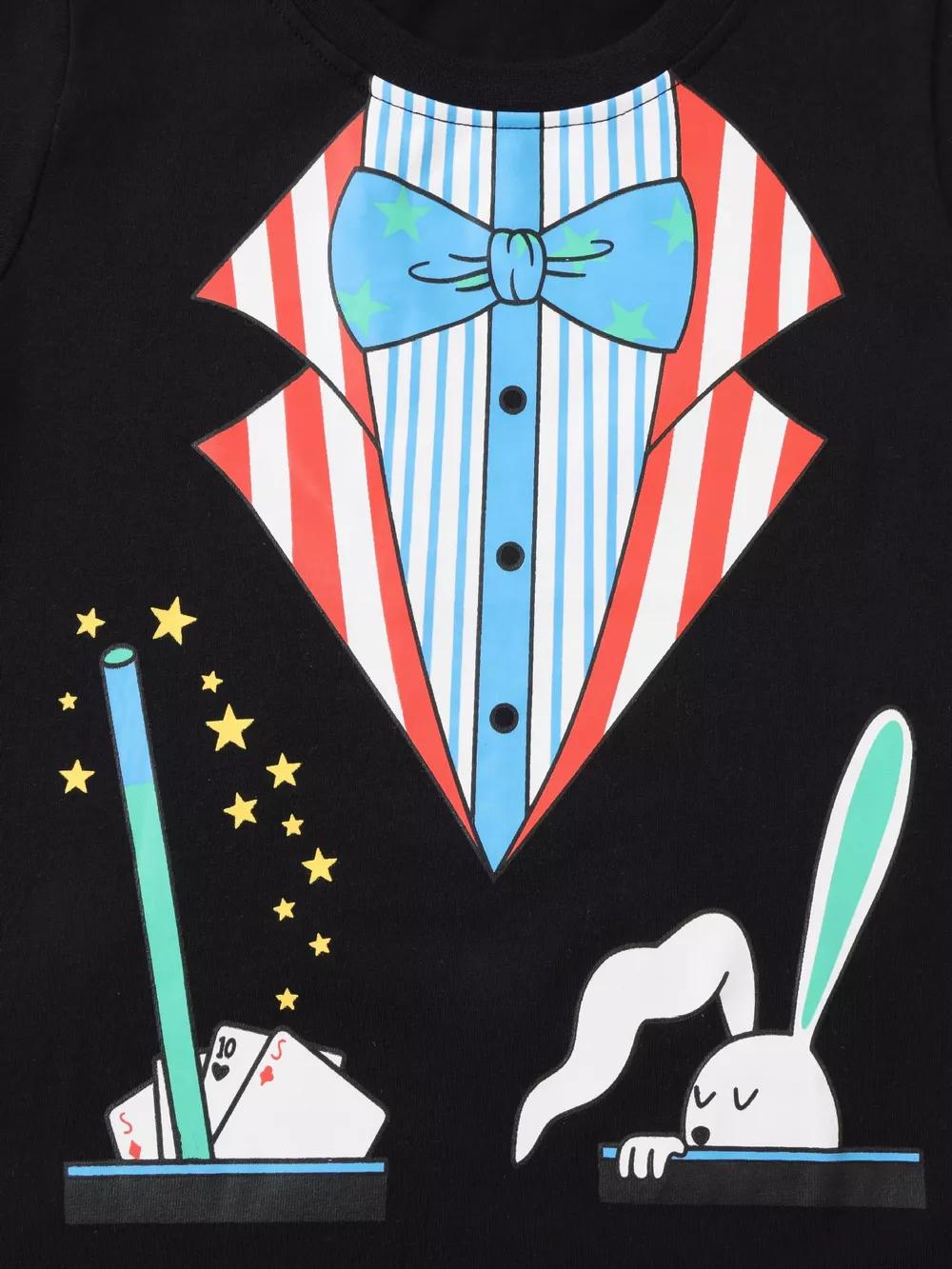 Children's Magician Costume Graphic Short Sleeve T-Shirt, image 4