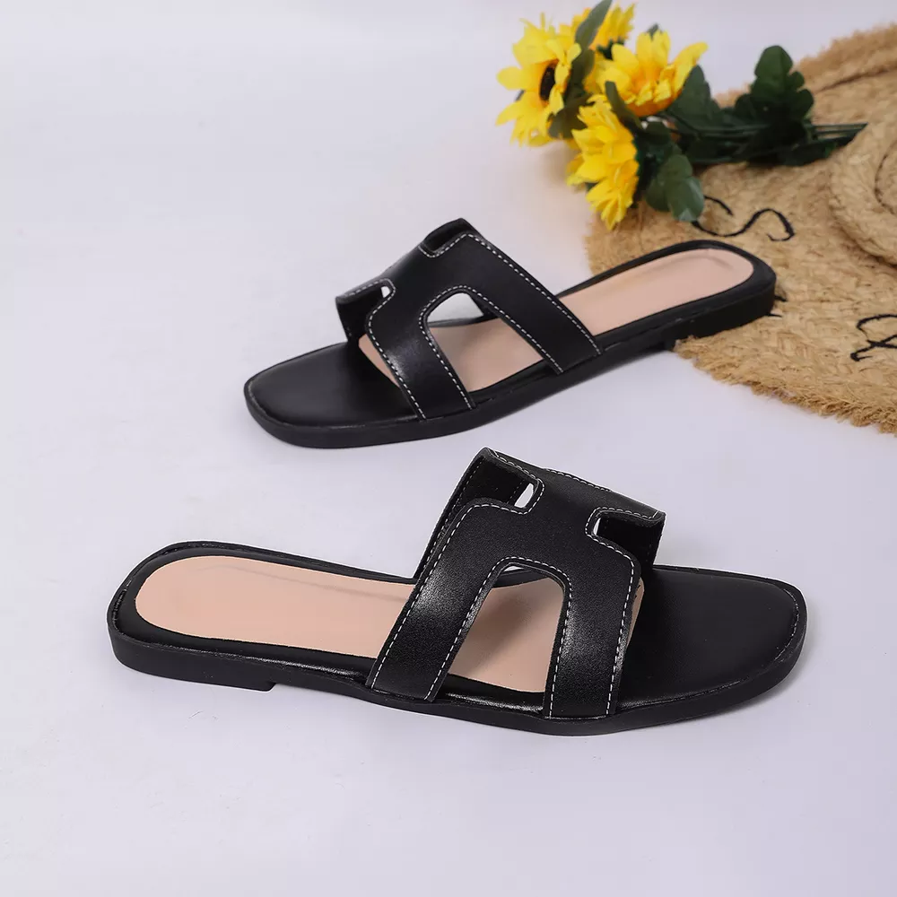Open Toe Flats Sandals, image 2