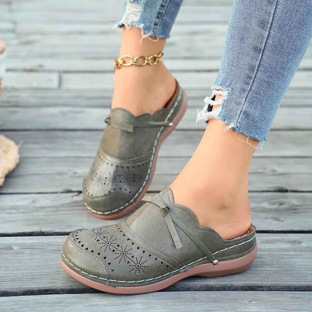 Round Toe Wedge Sandals, image 12