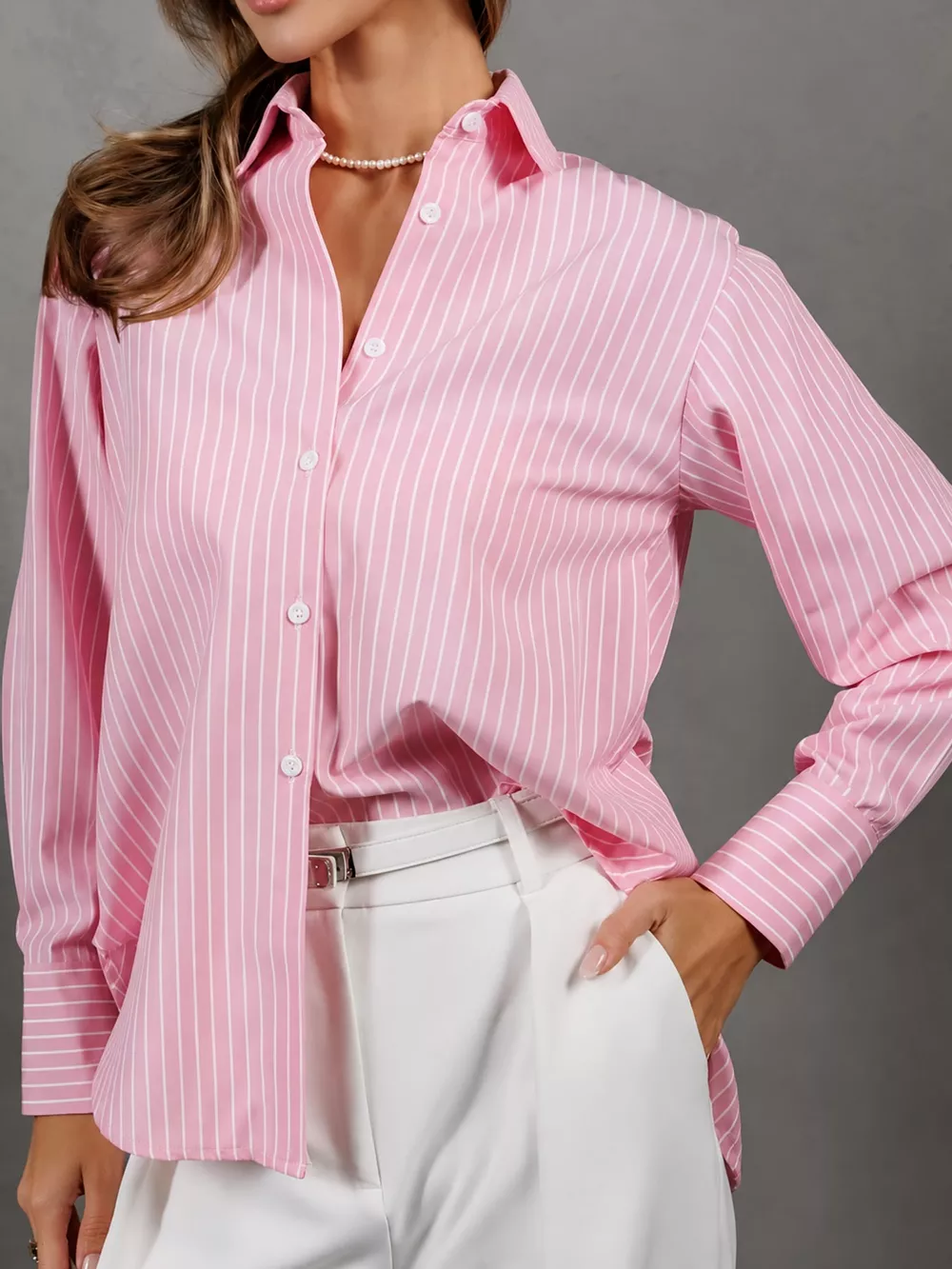 Button Up Long Sleeve Shirt, image 5