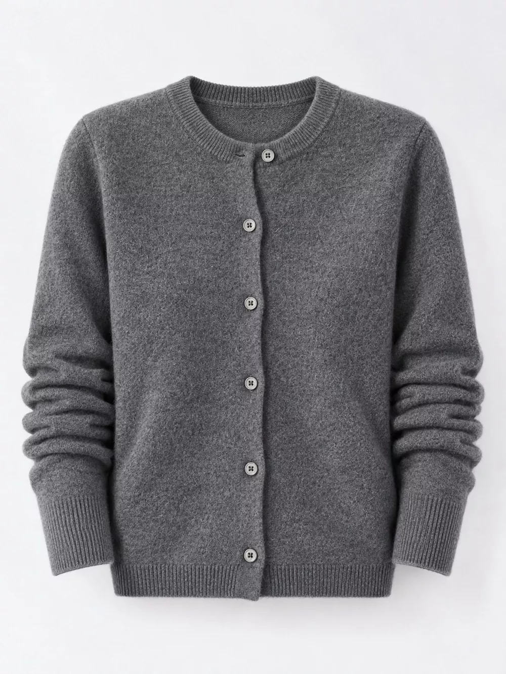 Crew Neck Button-Down Cardigan, image 98