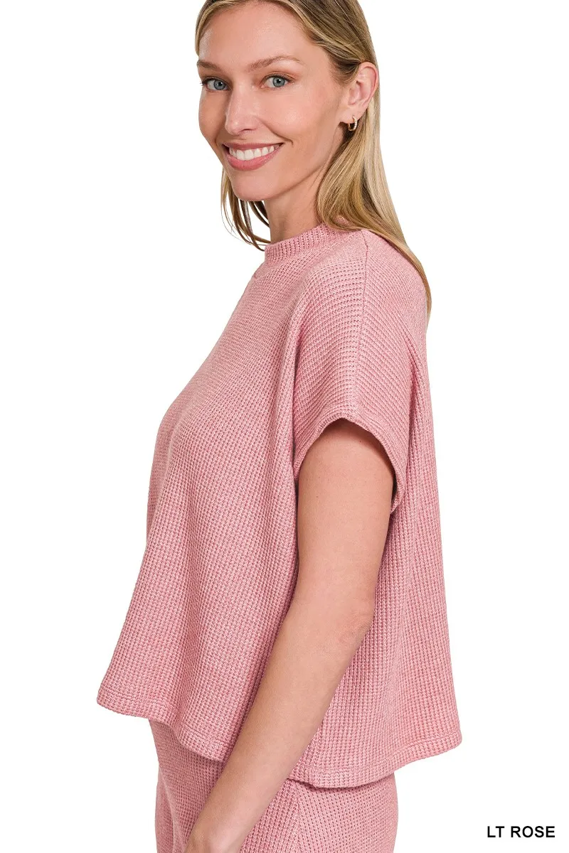 Sweater Boxy Top & Long Pants Set, image 3