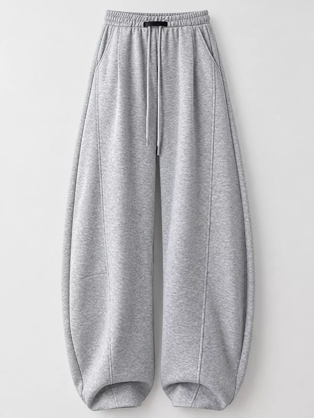 Full Size Drawstring Loose Fit Wide-Leg Sweatpants Plus Size, image 4