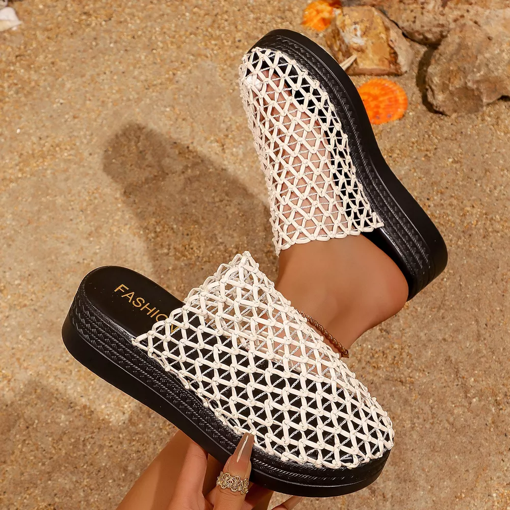 Round Toe Platform Sandals, image 7