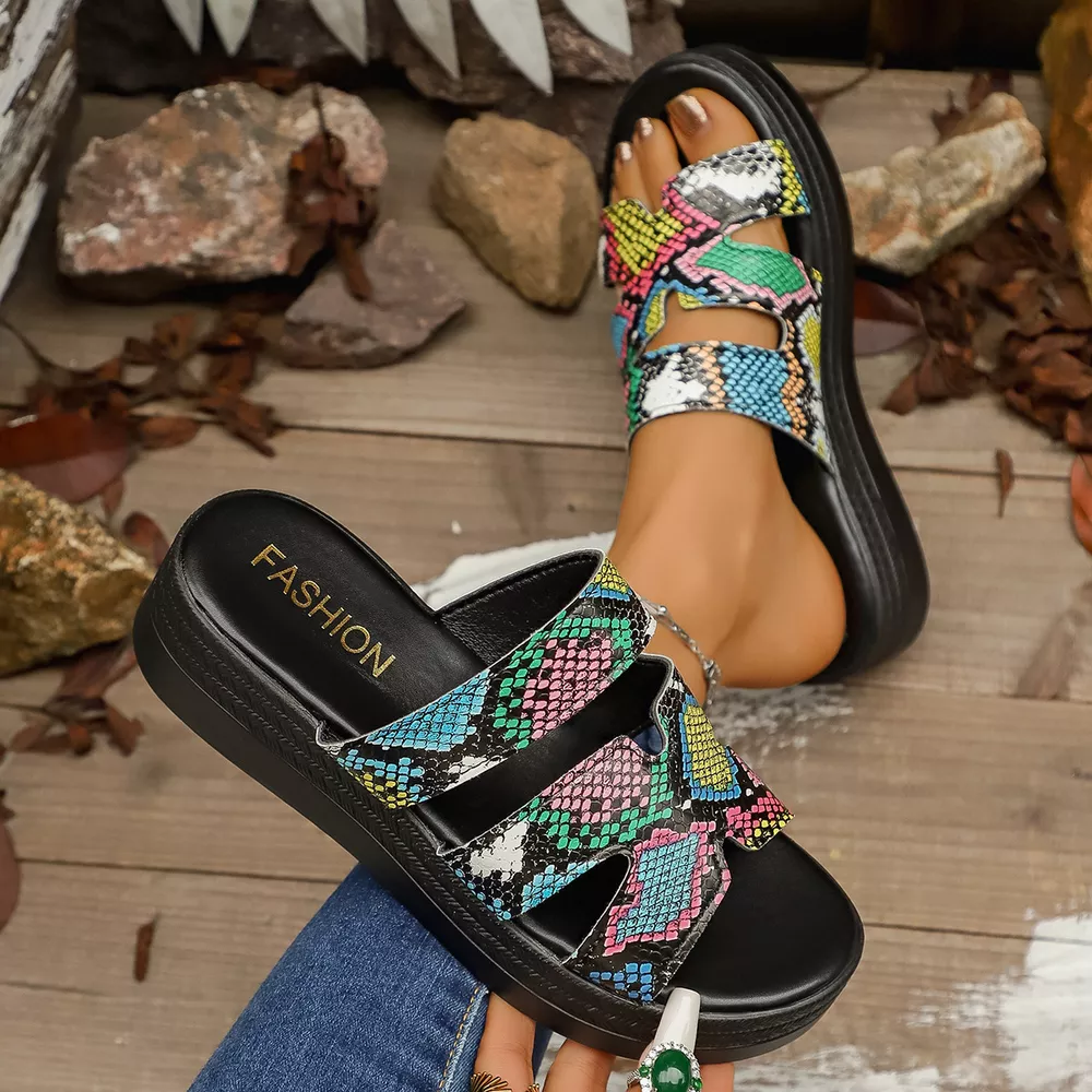 Open Toe Platform Sandals, image 4