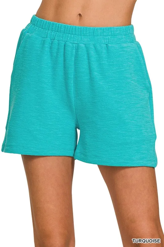 Cotton Slub Shorts