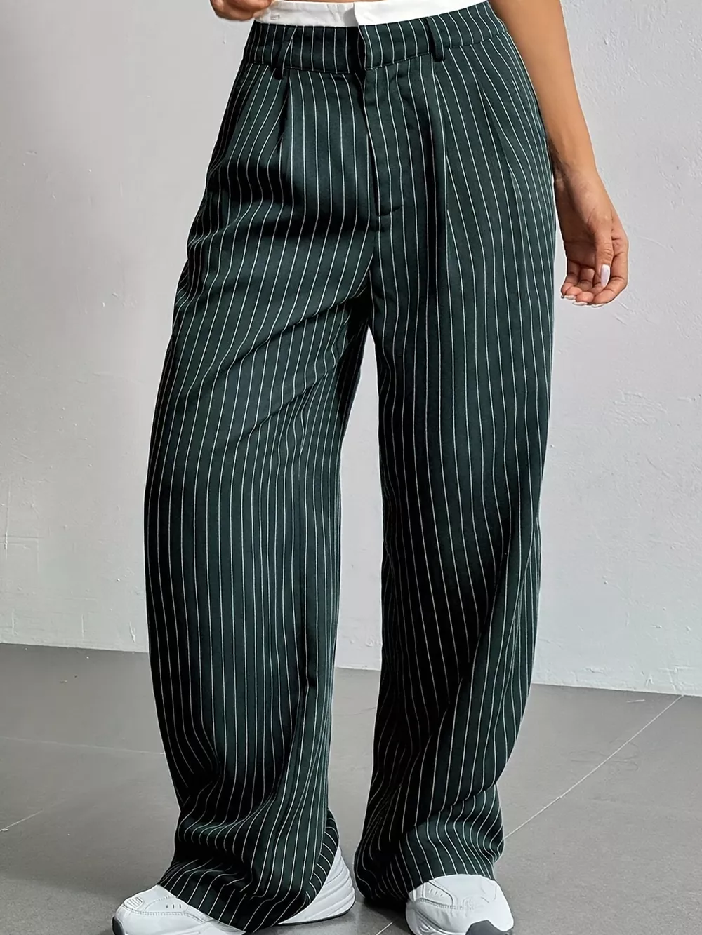 Striped Wide-Leg Pants, image 10