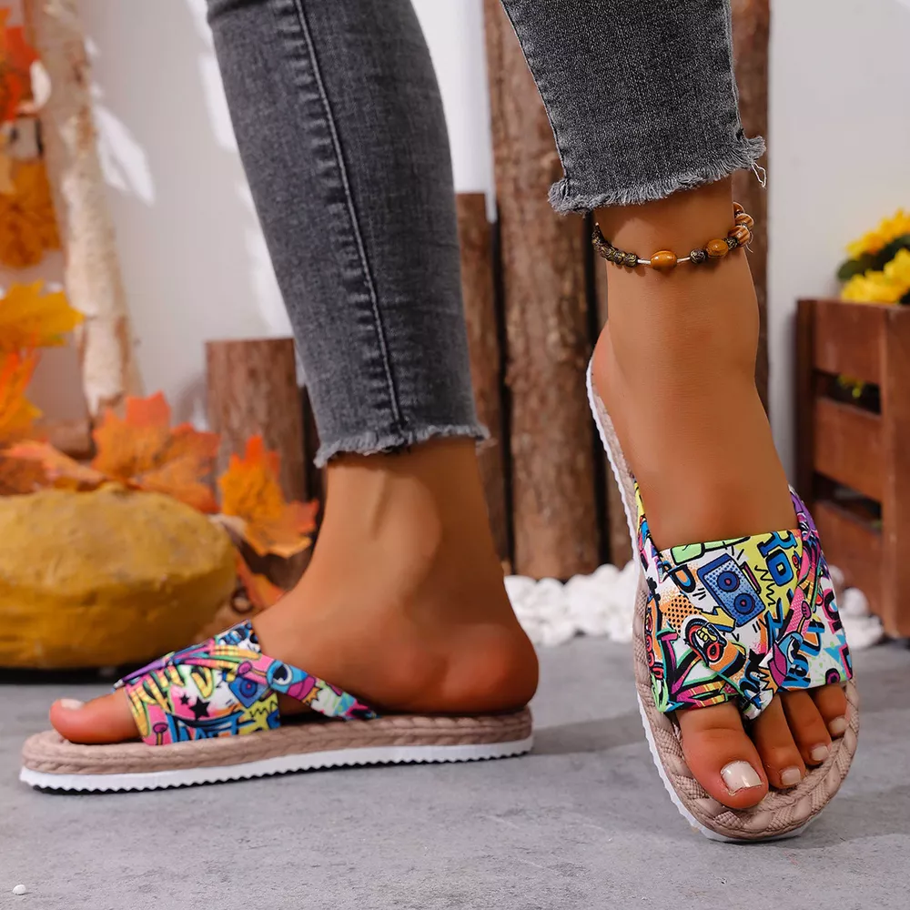 Toe Post Flats Sandals, image 6