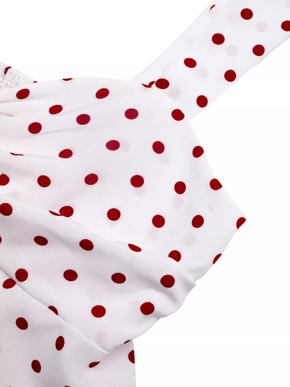 Polka Dot Ruched Cami, image 9