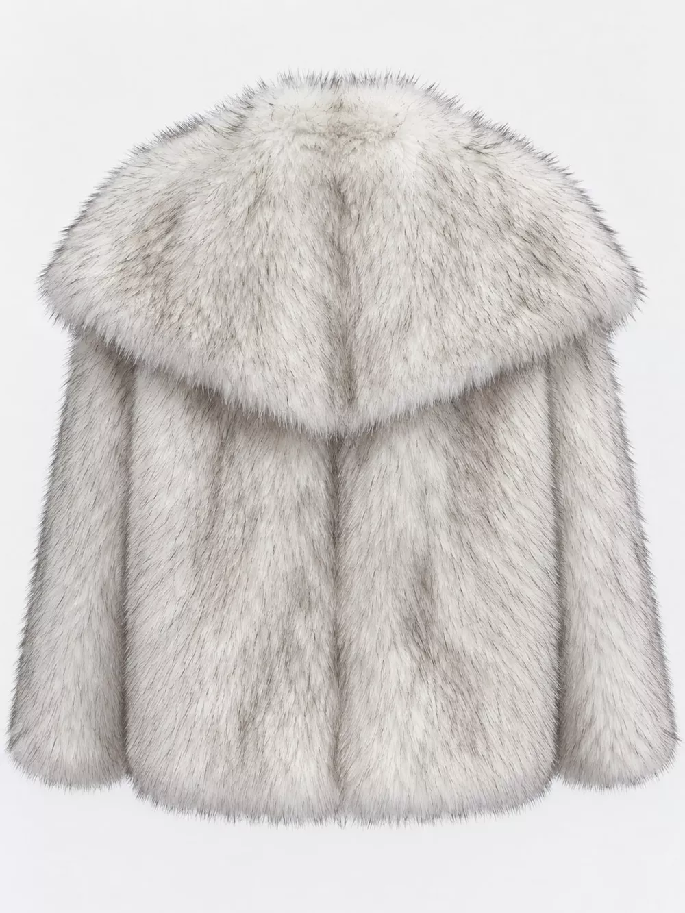 Fox Fur Collar Winter Outerwear, image 43