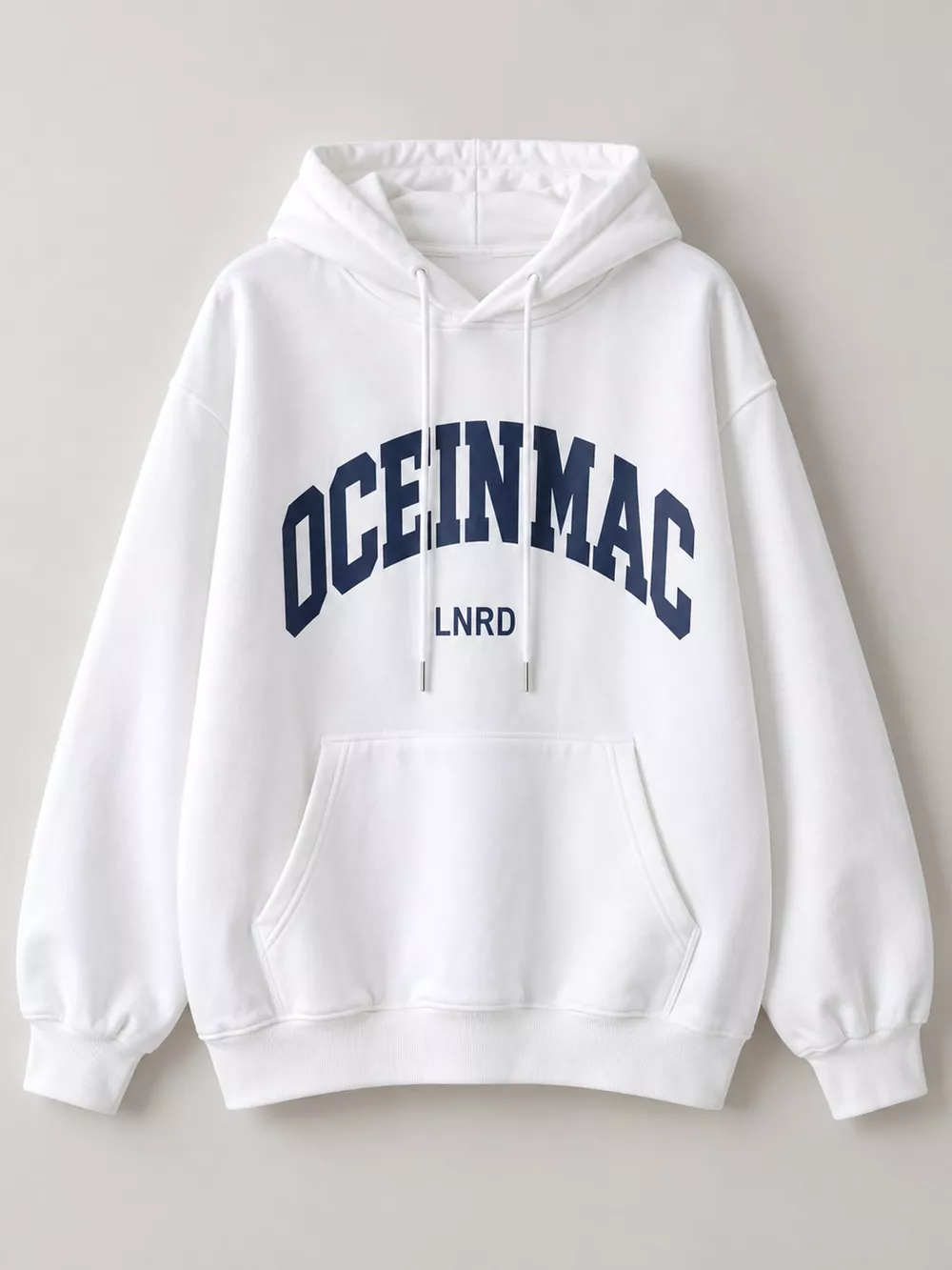 Letter Graphic Long Sleeve Hoodie, image 14