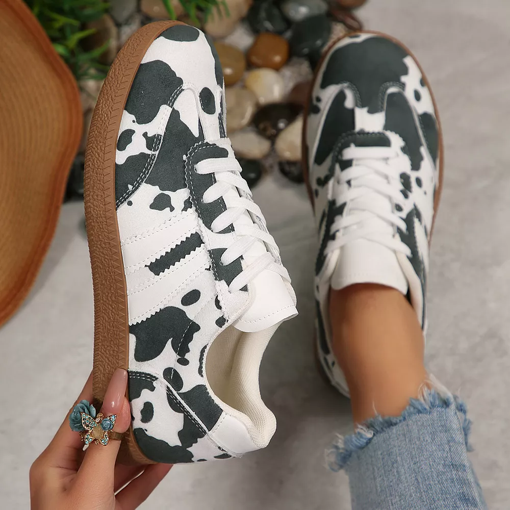 Cow Print Casual Sneakers, image 3