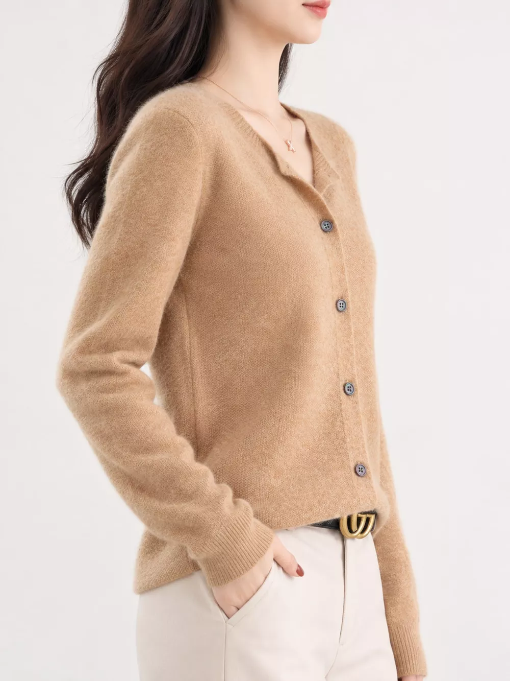 Button-Down Long Sleeve Cardigan, image 66