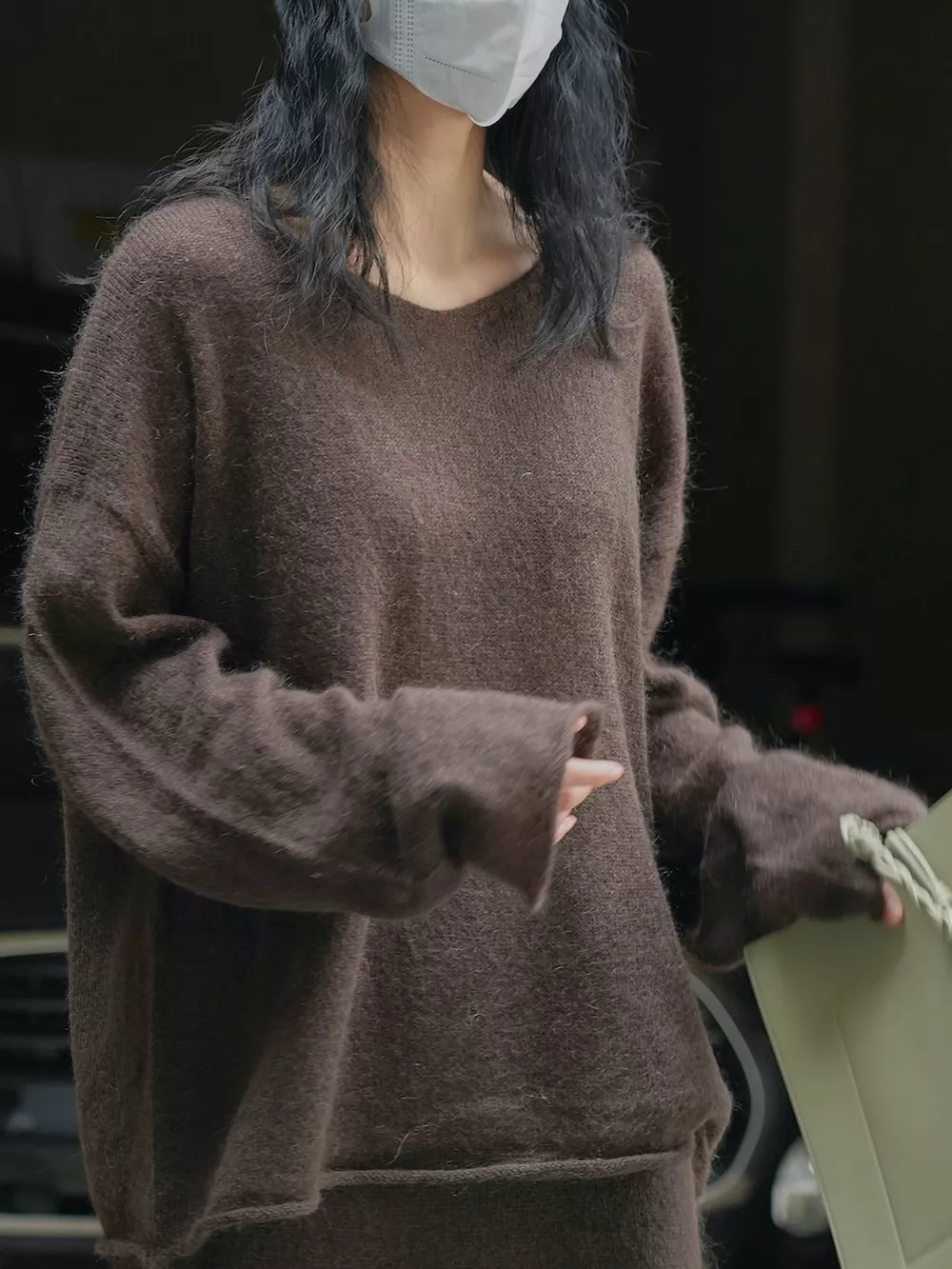 Round Neck Dropped Shoulder Sweater, image 15