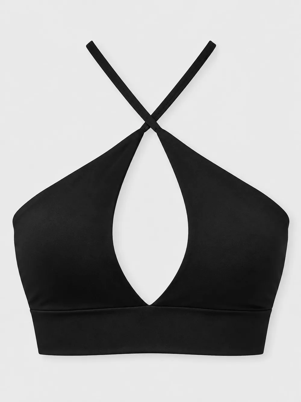 Halter Neck Cut-Out Crop Cami, image 3