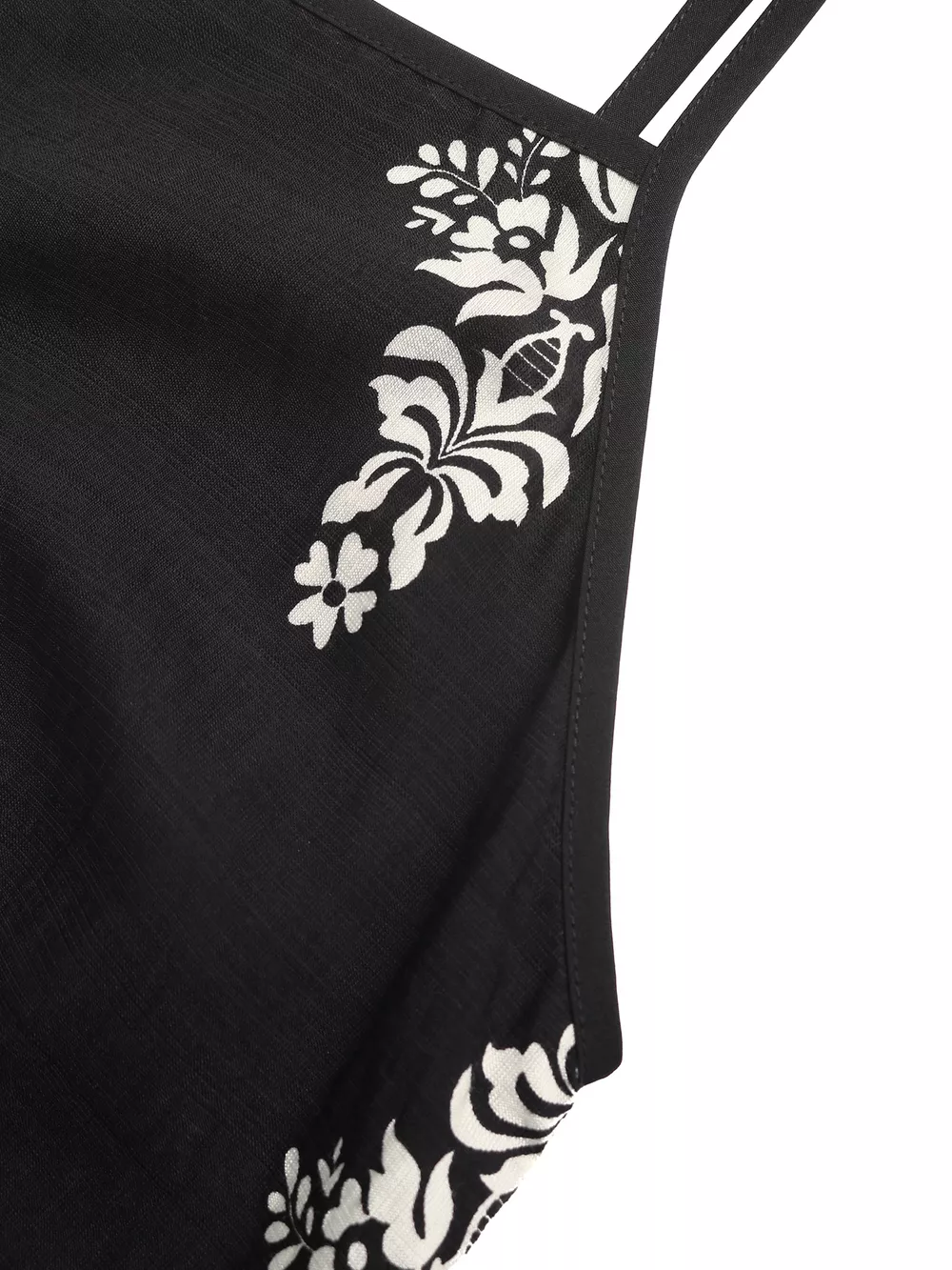 Color Block Floral Print Cami Dress, image 7