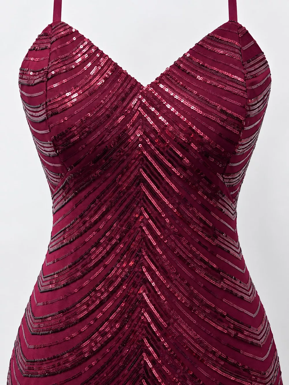 Sleeveless Sequin Embellished Bodycon Mini Cami Dress, image 15