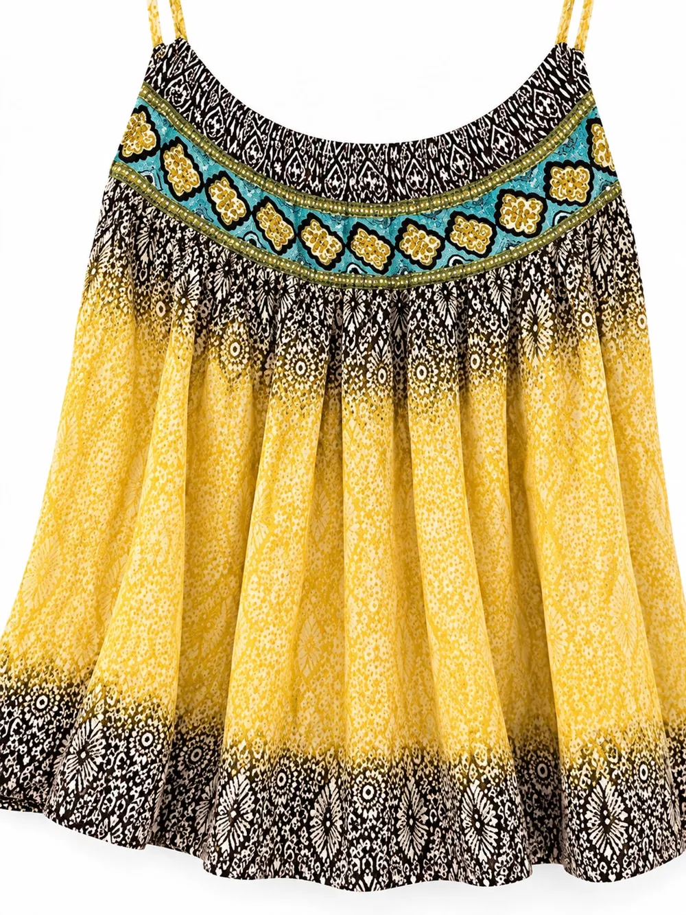 Full Size Printed Scoop Neck Cami Plus Size, image 10