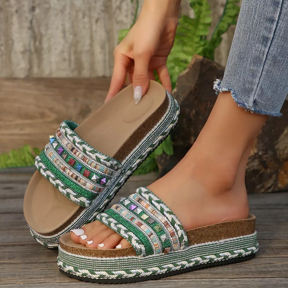 Open Toe Platform Sandals, image 7