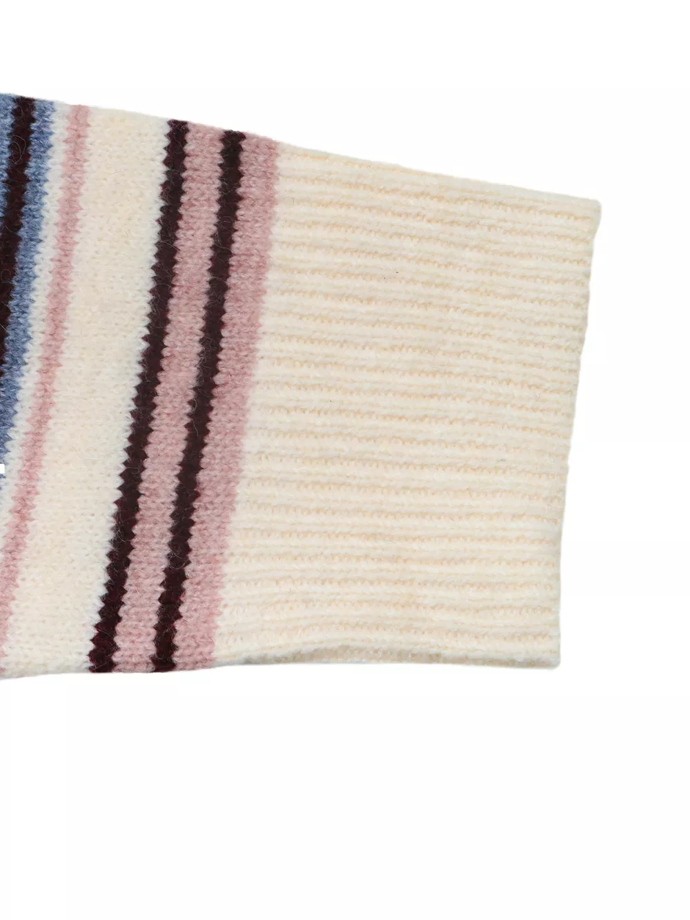 Striped Polo Collar Sweater, image 9