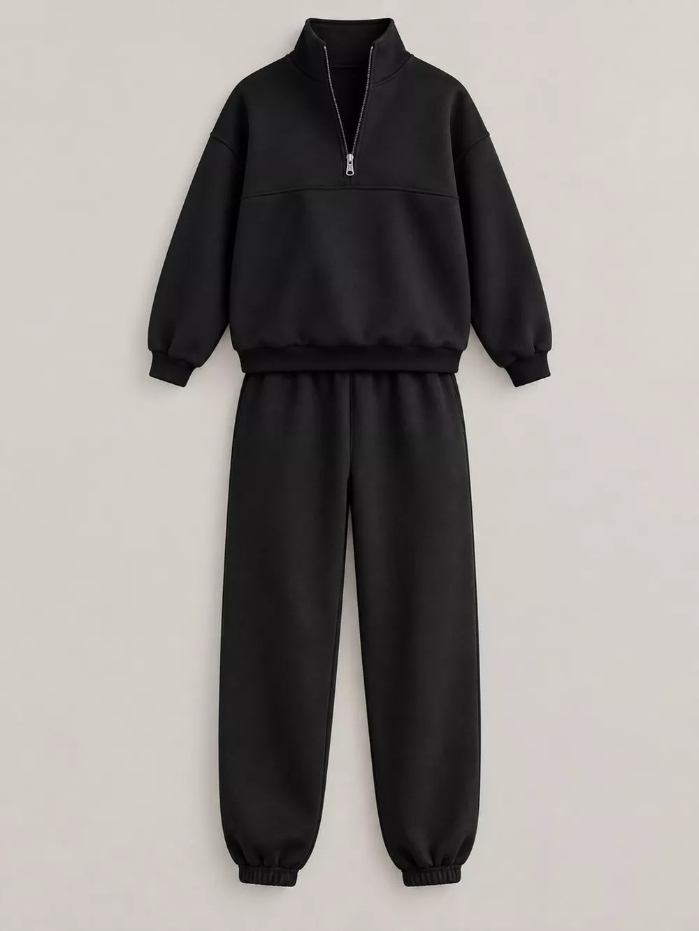 Half-Zip Sweatshirt and Joggers Set, image 13
