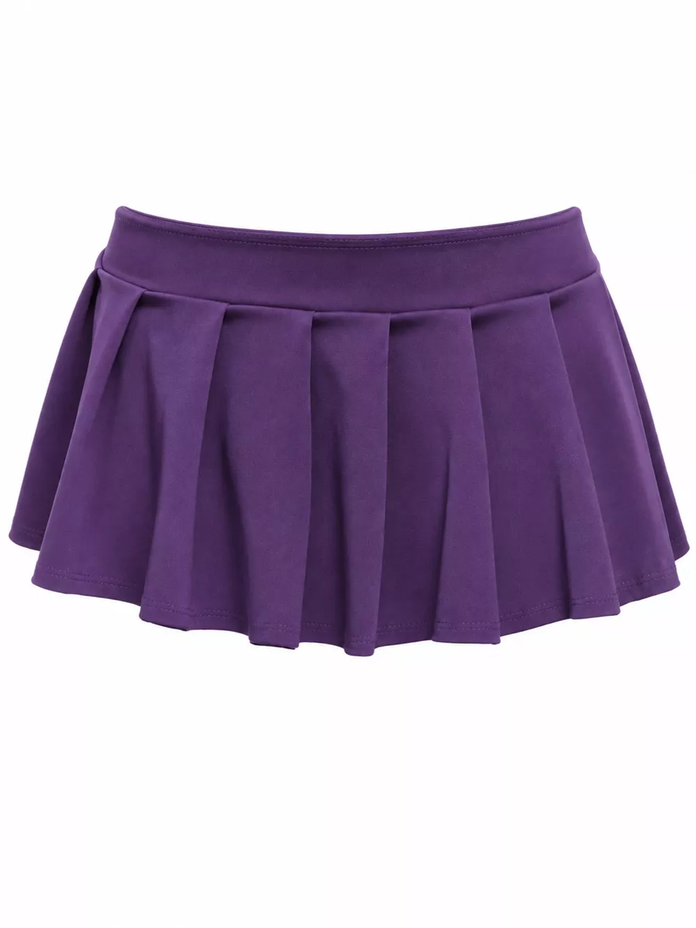 Low Waist Pleated Micro Mini Skirt, image 11