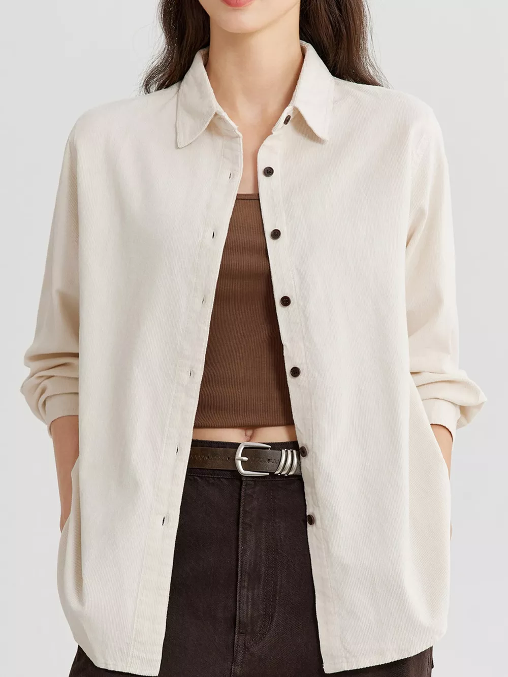 Button-Down Long Sleeve Shirt, image 17