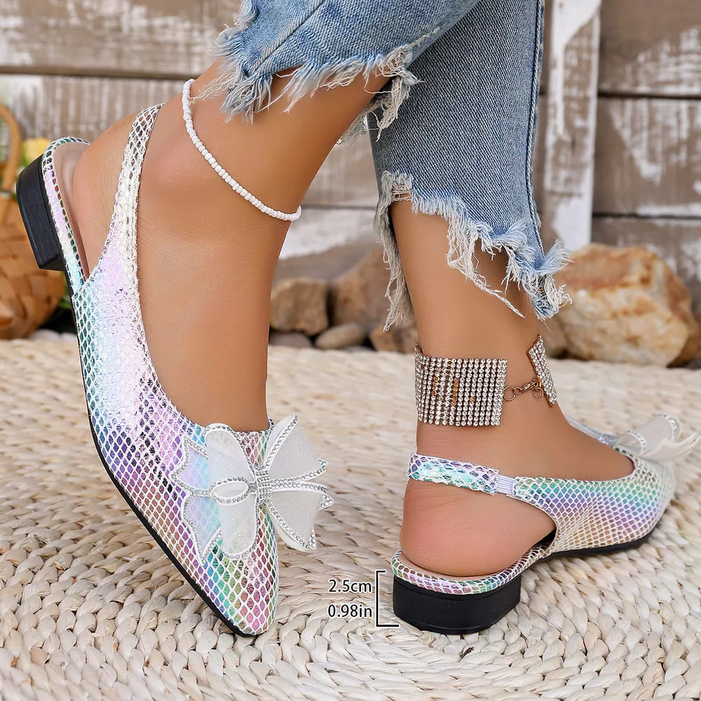 Point Toe Block Heels Sandals, image 6