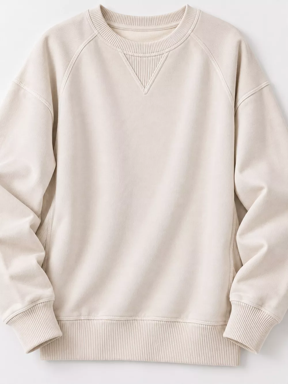Crew Neck Raglan Sleeve Sweatshirt, image 23