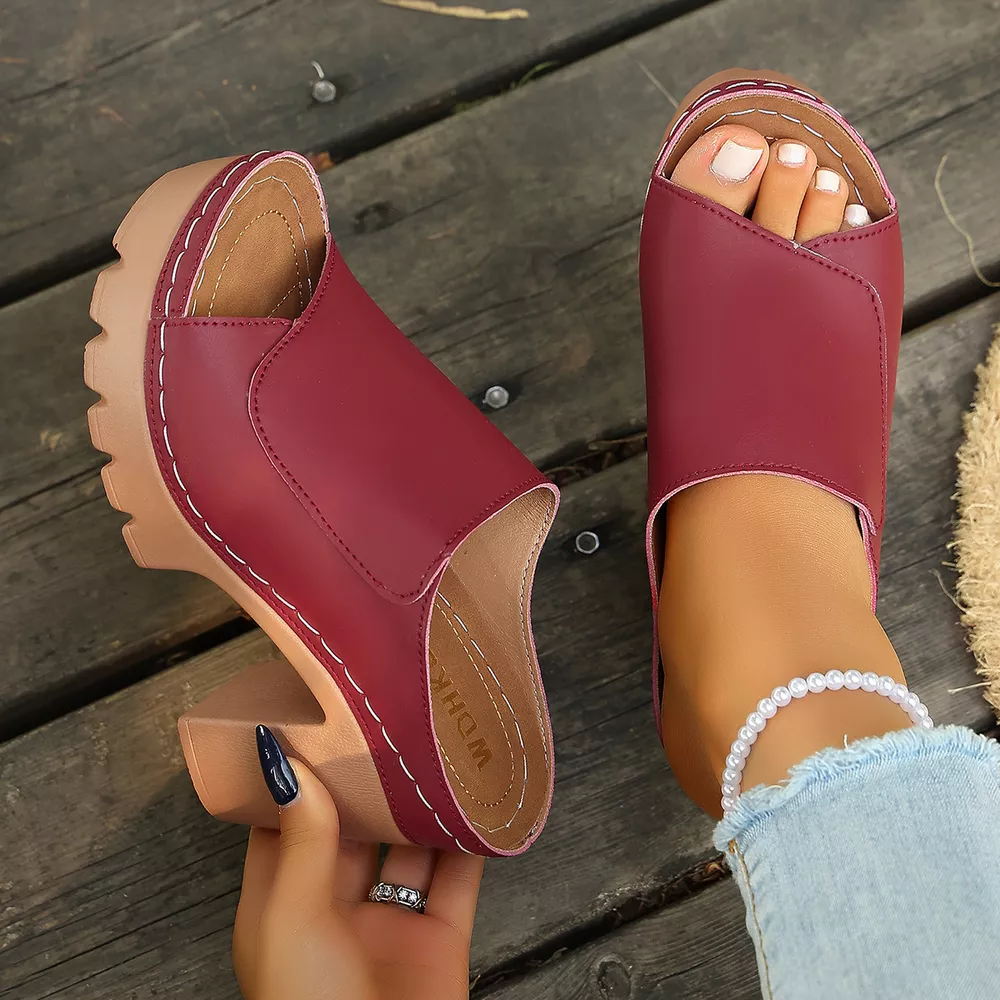 Open Toe Block Heels Sandals, image 12