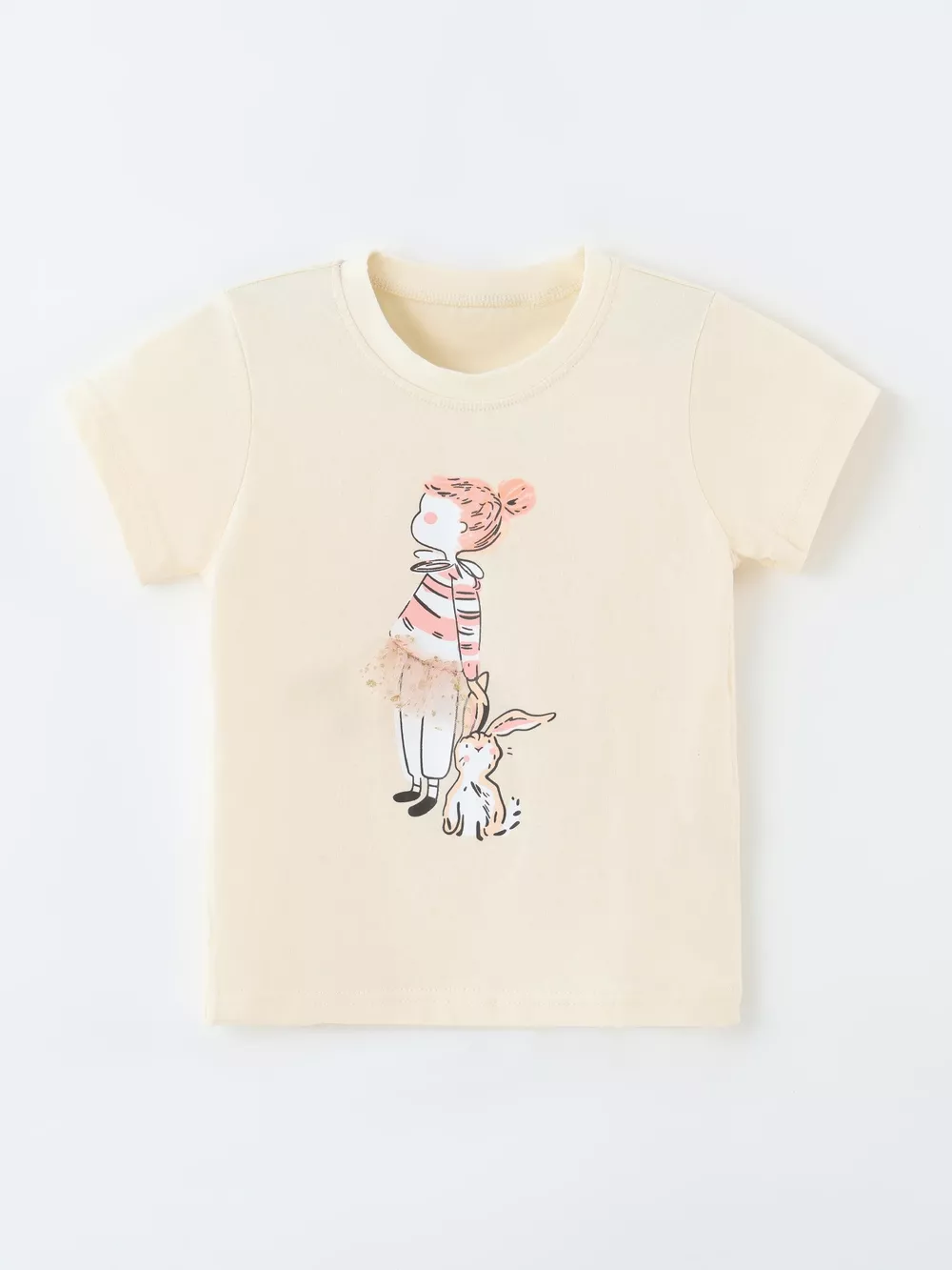 Children's Graphic Round Neck T-Shirt, image 2