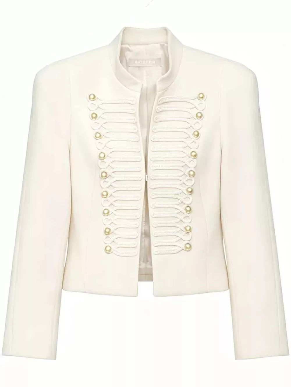 Decorative Button Cropped Jacket, image 11