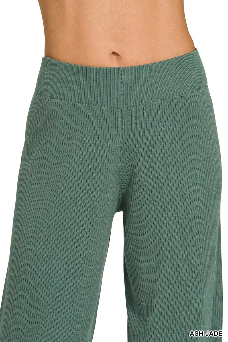 Zenana Viscose Sweater Top & Pants Set, image 14