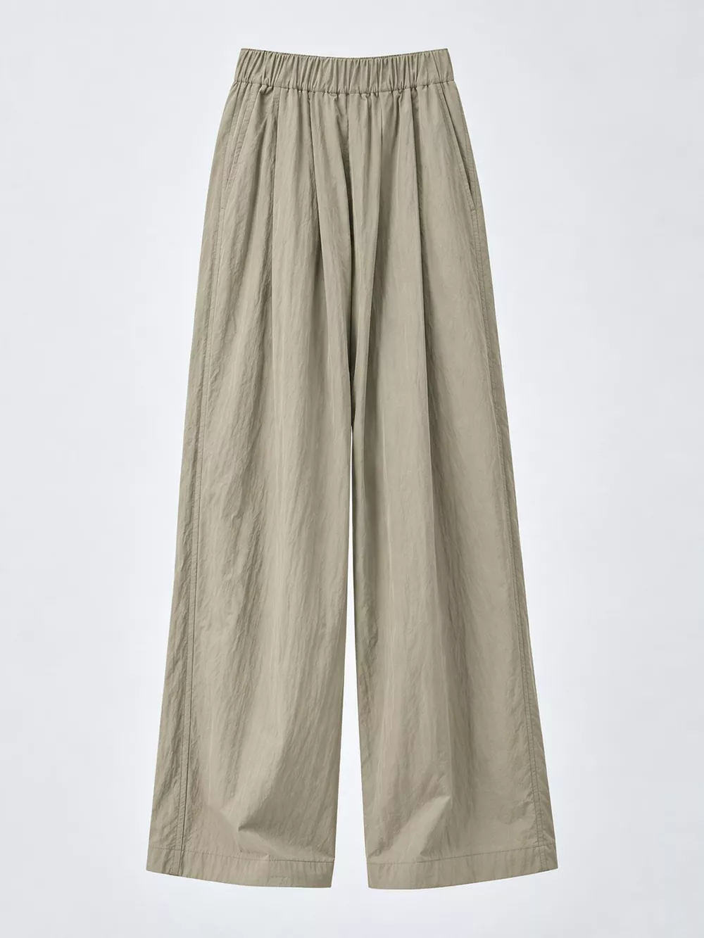 High-Waisted Loose Fit Wide-Leg Casual Pants, image 8