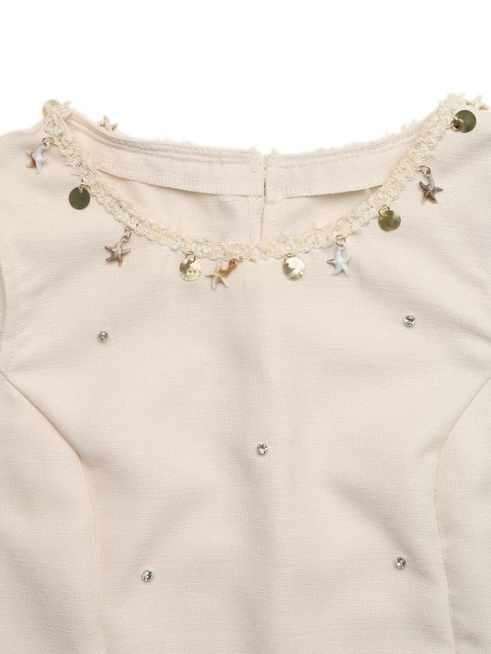 Embellished Sleeveless Top & Shorts Set, image 7