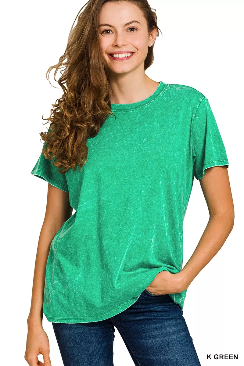 Washed Short Sleeve T-Shirt