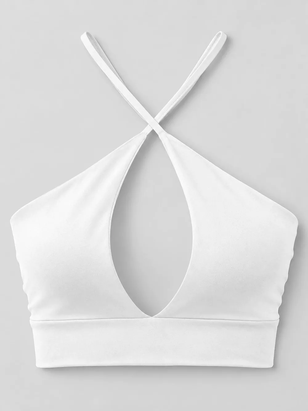 Halter Neck Cut-Out Crop Cami, image 7