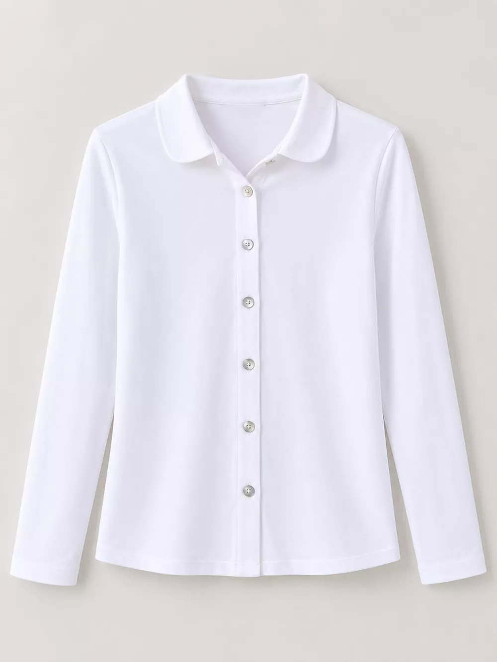 Full Size Button-Down Long Sleeve Shirt Plus Size, image 7