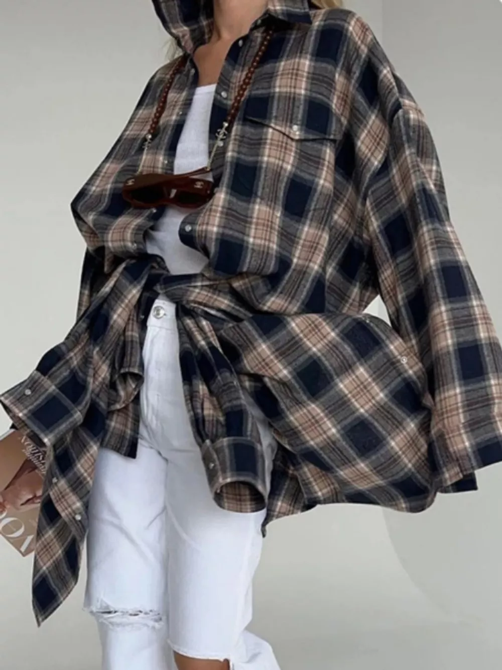 Plaid Button Up Shirt, image 36