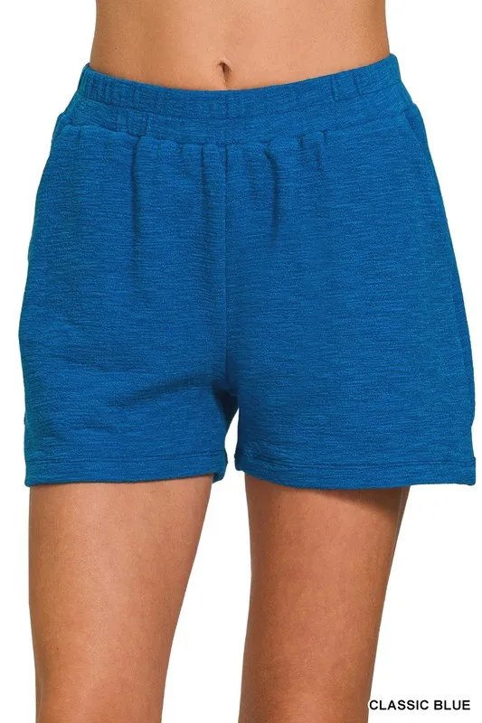 Cotton Slub Shorts