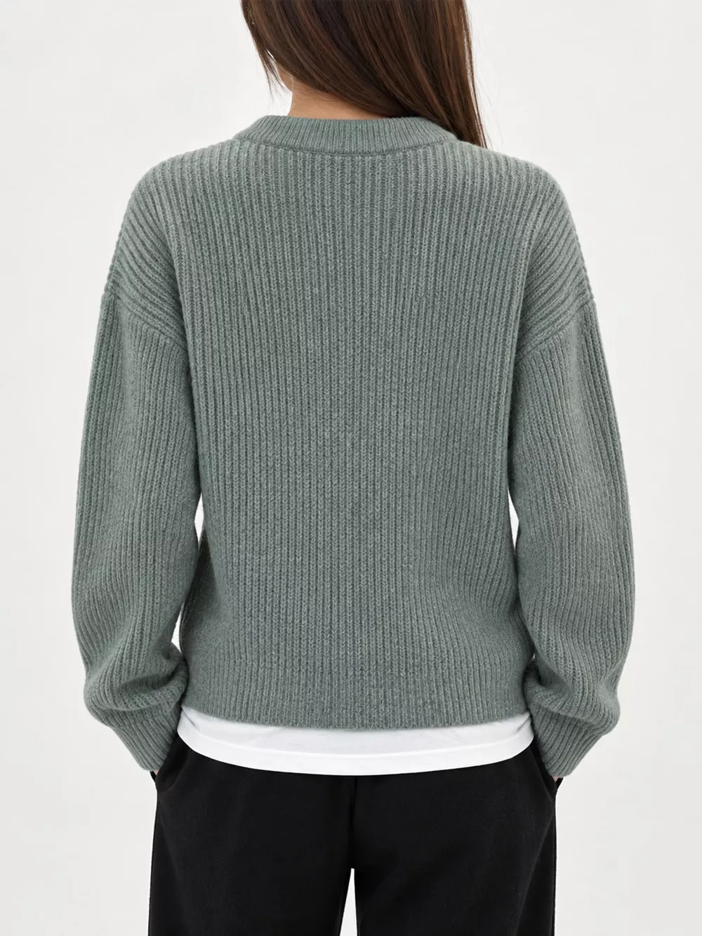 Zip Up Dropped Shoulder Cardigan, image 10